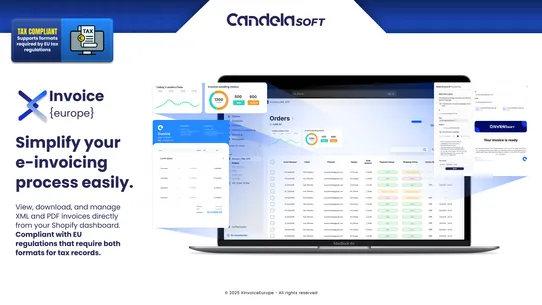 XML Invoice Europe CandelaSoft screenshot