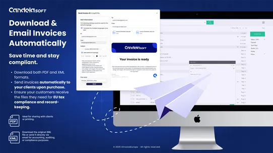 XML Invoice Europe CandelaSoft screenshot