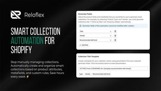 Reloflex Collection Automation screenshot