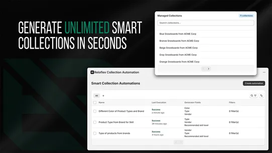 Reloflex Collection Automation screenshot