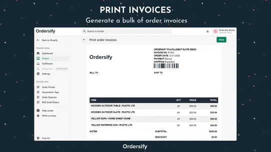 Ordersify Pick, Pack &amp; Fulfill screenshot