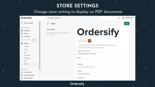 Ordersify Pick, Pack &amp; Fulfill screenshot