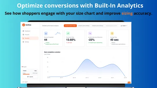 GetSize Smart Size Guide screenshot