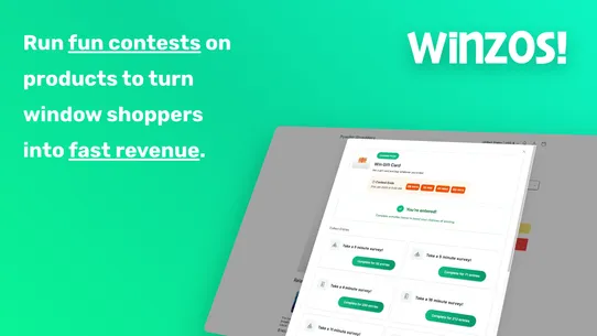 Winzos: Contests &amp; Giveaways screenshot