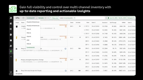 Inventory Planner by Sage screenshot