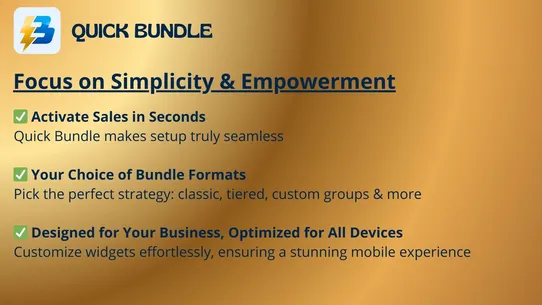 Quick Bundles ‑ Quantity Break screenshot