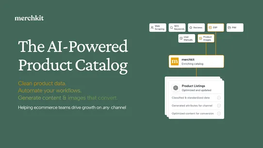 Merchkit PIM &amp; AI Catalog screenshot