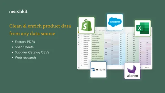 Merchkit PIM &amp; AI Catalog screenshot