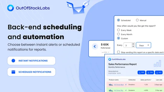Out Of Stock Alert Restock Lab screenshot