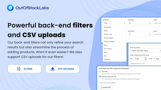Out Of Stock Alert Restock Lab screenshot