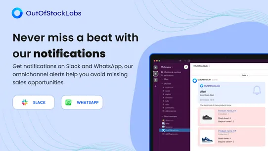 Out Of Stock Alert Restock Lab screenshot