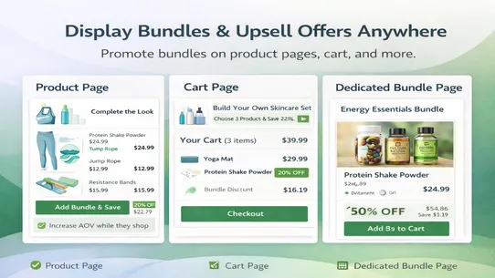Fusion Upsell Bundles screenshot