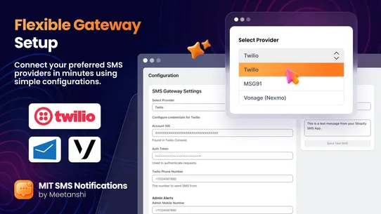MIT SMS Notifications Pro screenshot