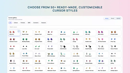 FourCore Custom Cursor screenshot
