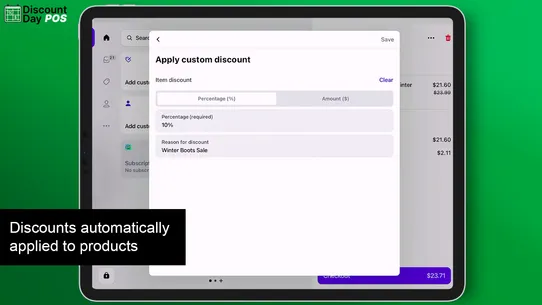 Discount Day for POS screenshot