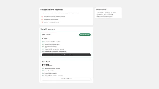 Carta del Docente screenshot