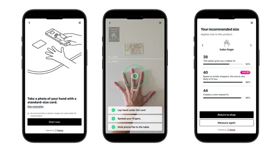 Aitaca Digital Ring Sizing screenshot