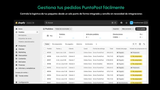 PuntoPost: Puntos de recogida screenshot