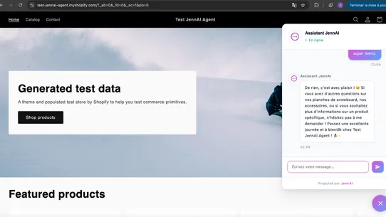 JennAI Agent screenshot