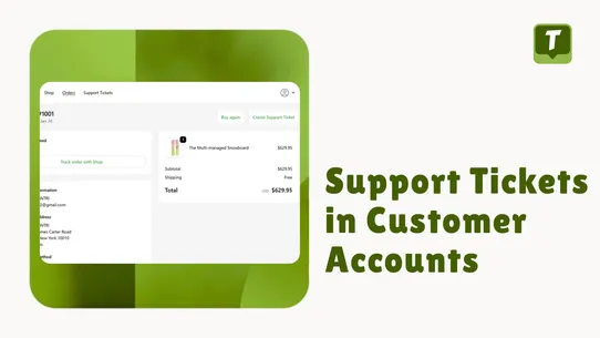 Customer Support Tickets Hub screenshot