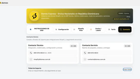 Domex Expreso screenshot