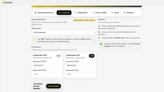 Domex Expreso screenshot