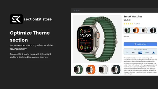 Section Kit: Theme Sections screenshot