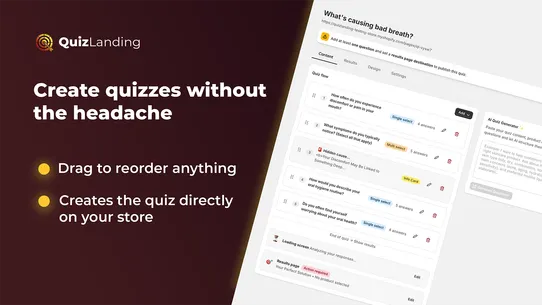 QuizLanding: Quiz Funnels screenshot