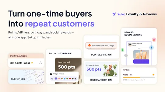 Yuko Loyalty Program Rewards screenshot