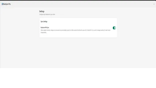 SkuSync Pro screenshot