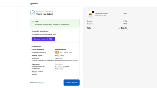 TrueSource Order Attribution screenshot