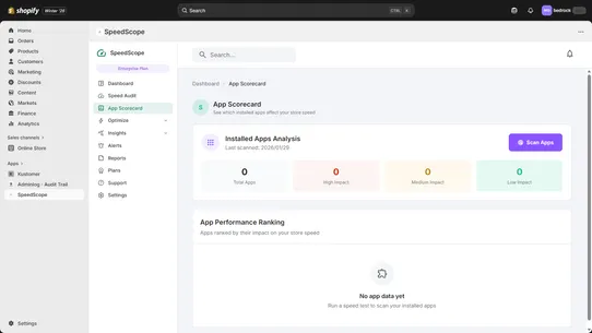 Speedscope screenshot