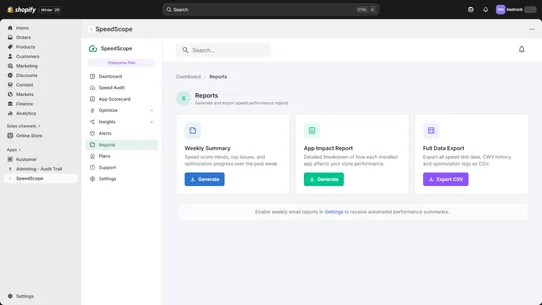 Speedscope screenshot