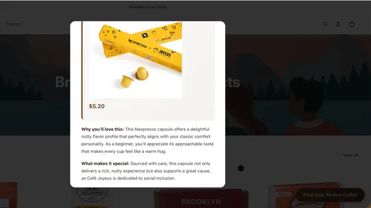 Pinpointed AI Barista screenshot