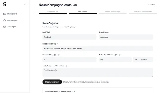 gocreator screenshot