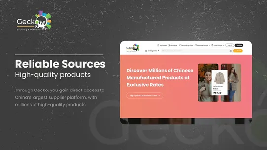 Gecko Dropshipping screenshot
