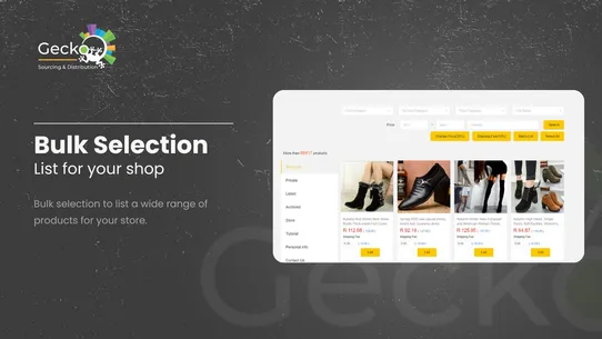 Gecko Dropshipping screenshot