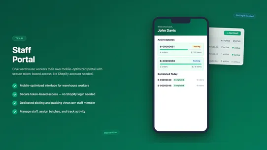 PickPack: Pick List &amp; Packing screenshot