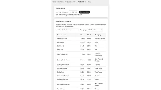 Feed In by eKommissar screenshot