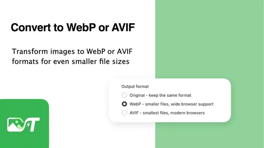 Tinify ‑ Image Optimization screenshot