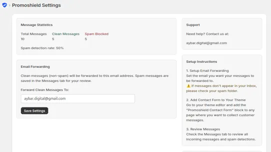 Promo Shield screenshot