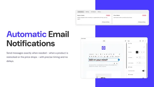 MiB Back in Stock screenshot