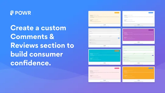 POWR: Customer Comments screenshot