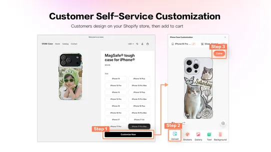 Makeo Phone Case Customizer screenshot