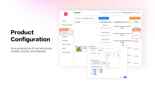 Makeo Phone Case Customizer screenshot