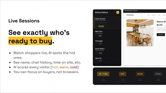 Buzzer ‑ AI Live Chat screenshot