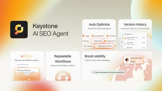 Key AI SEO ‑ Optimize for LLMs screenshot