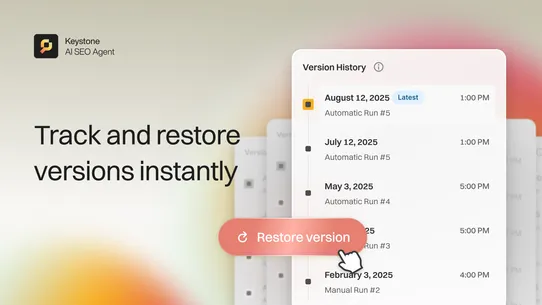 Key AI SEO ‑ Optimize for LLMs screenshot
