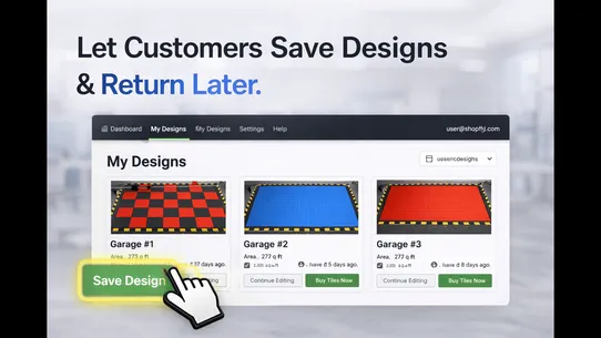MiMi Garage Floor Configurator screenshot