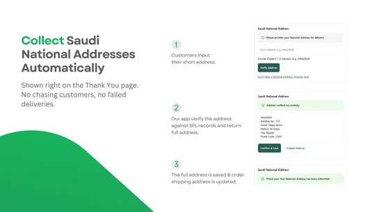 Onwan: Saudi National Address screenshot